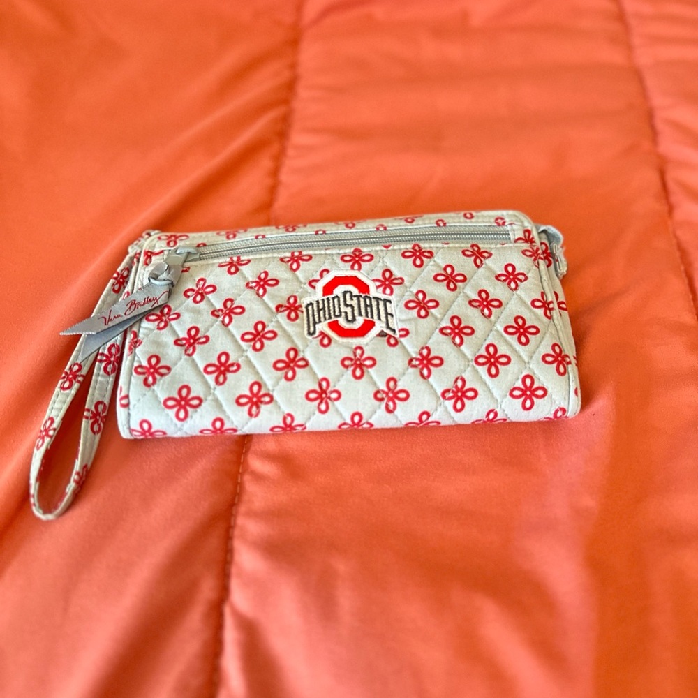 Ohio State Vera Bradley wristlet